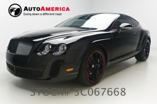 2011 continental supersports 12k low miles nav htd leather rearcam 20 rims auto