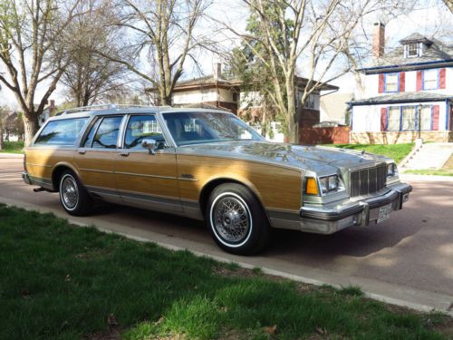 1985 buick electra estate woody wagon