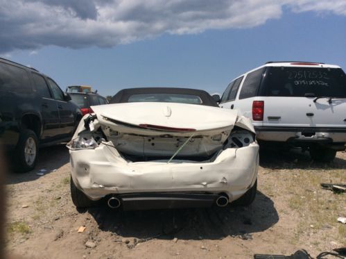 2008 Jaguar XK Base Convertible 2-Door 4.2L white runs perfect needs body work, image 9