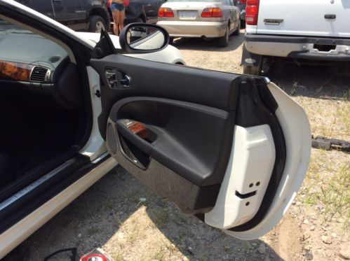 2008 Jaguar XK Base Convertible 2-Door 4.2L white runs perfect needs body work, image 15