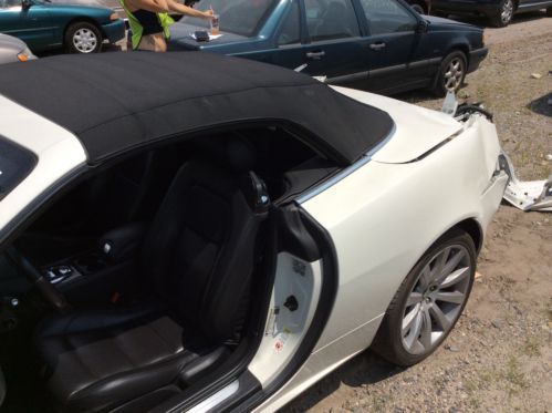 2008 Jaguar XK Base Convertible 2-Door 4.2L white runs perfect needs body work, image 18