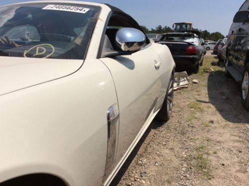 2008 Jaguar XK Base Convertible 2-Door 4.2L white runs perfect needs body work, image 19