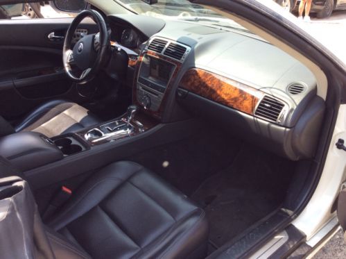 2008 Jaguar XK Base Convertible 2-Door 4.2L white runs perfect needs body work, image 22