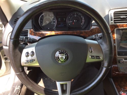 2008 Jaguar XK Base Convertible 2-Door 4.2L white runs perfect needs body work, image 24