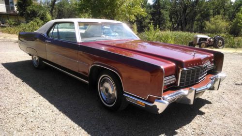 1973 lincoln continental coupe west coast rust free original unrestored car