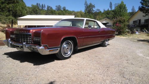 1973 Lincoln Continental Coupe West Coast Rust Free Original Unrestored Car, image 2