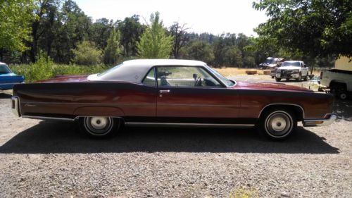 1973 Lincoln Continental Coupe West Coast Rust Free Original Unrestored Car, image 5