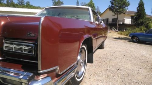 1973 Lincoln Continental Coupe West Coast Rust Free Original Unrestored Car, image 23