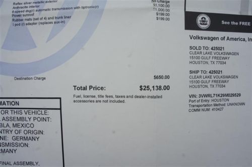 DIESEL 2009 VOLKSWAGEN JETTA TDI NEW TIMING BELT LEATHER HEATED SEATS SUNROOF!!!, US $12,995.00, image 49