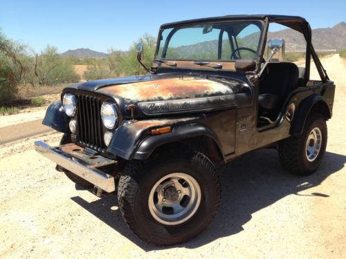 1974 cj5 renegade, 86k original miles! 2 owner, patina perfect cj. rare classic