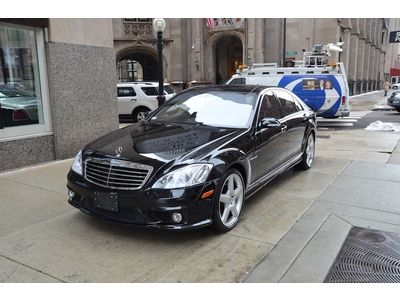2008 mercedes benz s65 amg.  black with black exclusive nappa leather.
