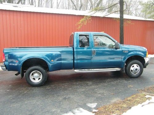 1 ton powerstroke diesel 4x4 cab 4 wheel drive xlt 4 door 7.3 engine low miles