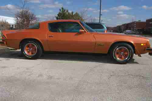 1977 Chevrolet Camaro Z28 Very Rare Orange Metallic Only 13K Orig Mi. Frame Off, US $29,995.00, image 2
