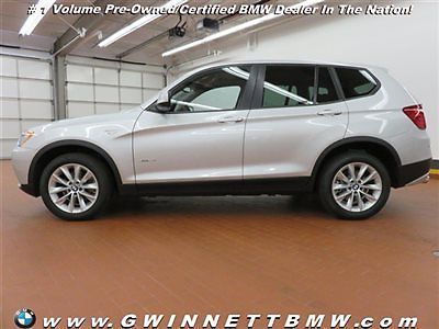 Xdrive28i low miles 4 dr suv automatic gasoline 2.0l 4 cyl titanium silver metal