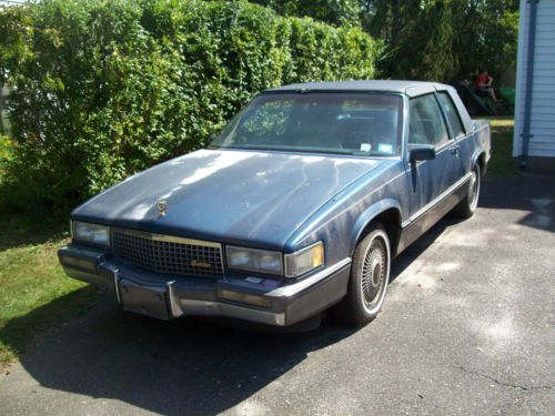 1989 cadillac seville 2 door rust free project  low miles