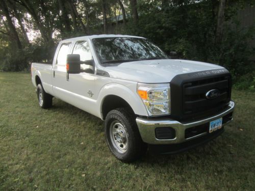 2011 ford f-350 xl super duty diesel 4x4 crew cab