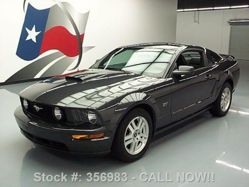 2007 ford mustang gt deluxe auto leather shaker 35k mi texas direct auto