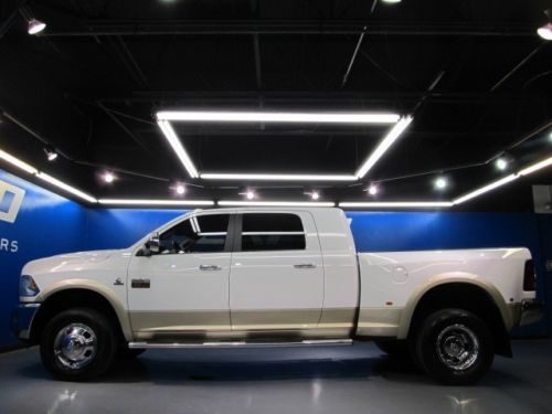 Dodge ram3500 cummings diesel dually megacab 4wd laramie navigation