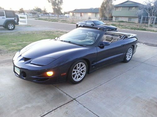 1999 pontiac firebird trans am convertible 2-door 5.7l