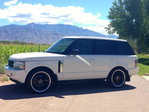 2006 land rover range rover hse supercharged