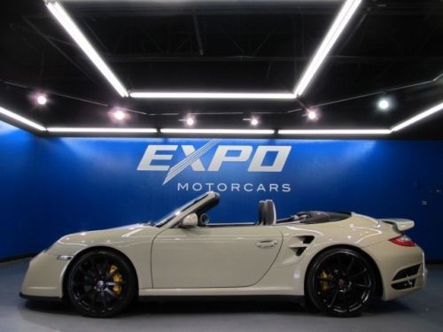 Porsche 911 turbo s awd cabriolet pdk auto transmission black wheels chrono pkg