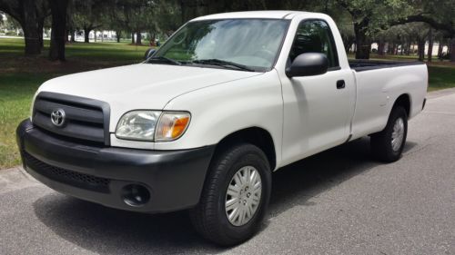 05 tundra v6 auto 2wd clean truck clean carfax cold ac runs great make offer fl