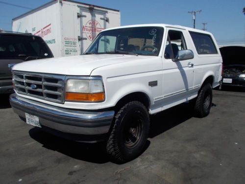 1995 ford bronco no reserve