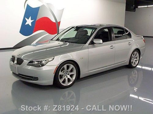 2008 bmw 535i twin turbo sunroof xenons 18&#034; wheels 49k texas direct auto