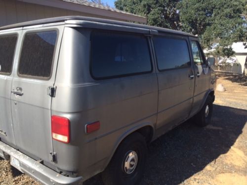 1988 chevy van g10 cargo