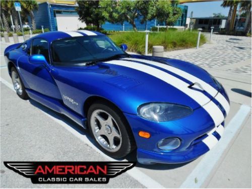 Extra clean 1996 dodge viper gts low miles
