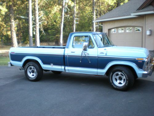 1977 ford f250 ranger camper special