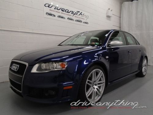 &#039;07 rs4! 55k mi! $73kstckr prem pckg nav bose htdf&amp;rsts blueth serviced