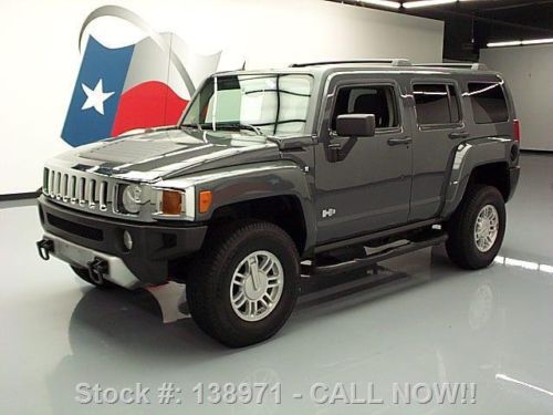 2008 hummer h3 4x4 auto sunroof side steps tow only 47k texas direct auto