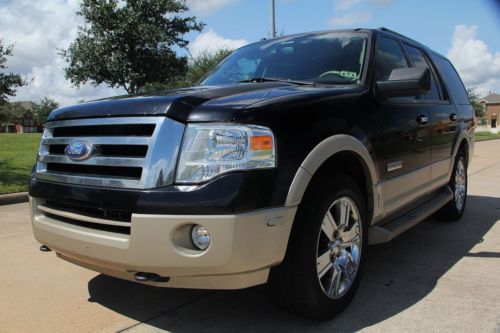 2007 ford expedition el eddie bauer 4x4,navigation,dvd,clean title