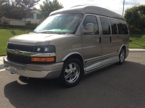 2003 chevy express explorer 7 passenger conversion van