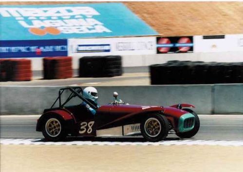 1963 lotus super seven (series 2) authentic vintage racer and tilt-bed trailer