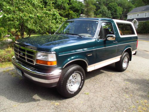 1993 bronco ***only 43k actual miles!*** mint survivor! 100% orig paint! v8