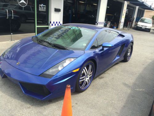 2005 lamborghini gallardo 2-door coupe e-gear 21000 miles