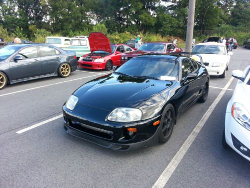 1994 toyota supra twin turbo targa auto black