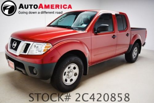 2012 nissan frontier s 31k low mile crewcab reg.bed am/fm one 1 owner cln carfax