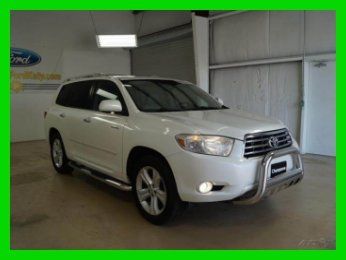 2010 toyota highlander limited, leather, nav, roof, jbl, 3rd row, warranty incl.