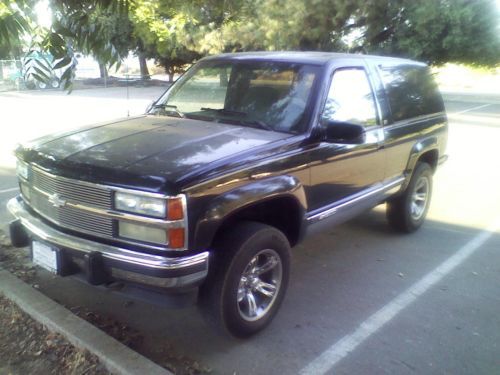1992 Chevrolet Blazer Silverado Sport Utility 2-Door 5.7L K5 6 BOLT LUG, image 2