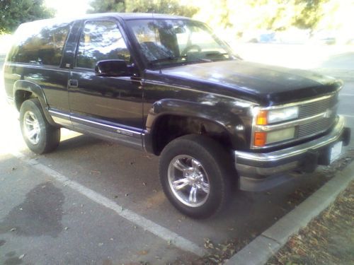 1992 Chevrolet Blazer Silverado Sport Utility 2-Door 5.7L K5 6 BOLT LUG, image 4