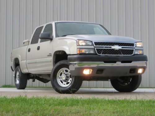 05 k2500hd ls 6.6 duramax 4x4 allison 1owner 18records carfax swb michelin b&amp;w $