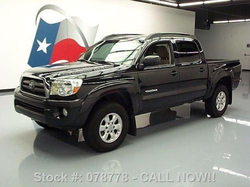 2009 toyota tacoma prerunner v6 dbl cab rear cam 78k mi texas direct auto