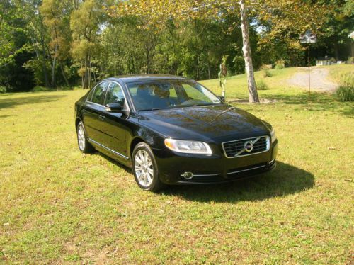 Volvo s80 4 dr sdn black on black, leather, all premium options