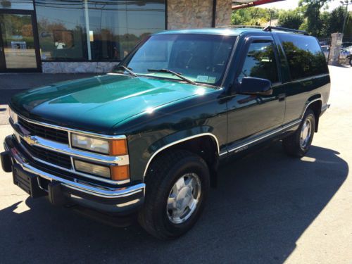 Rare turbo diesel 1995 chevrolet tahoe lt sport 2-door 6.5l 4x4 wow collectible!