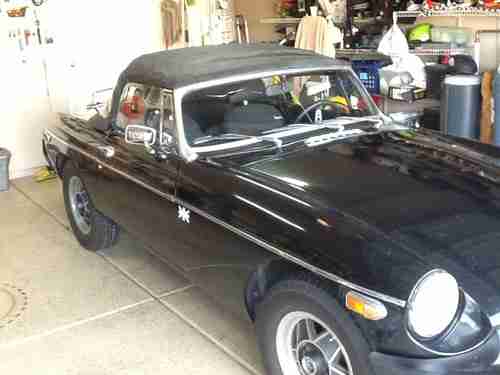 This is a rare 1980 MGB Limited Edition.  Roadster Special Edition, image 11
