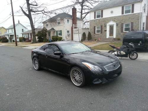 2008 infiniti g37 sport coupe 2-door 3.7l---- s model