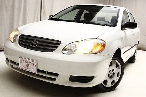 **we finance** 2004 toyota corolla ce fwd cdplayer powerdoorlocks ac